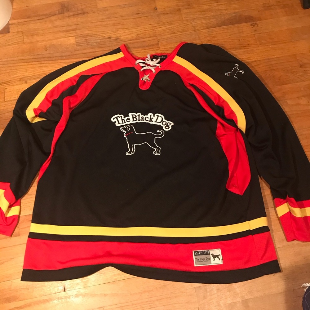 The Black Dog hockey jersey